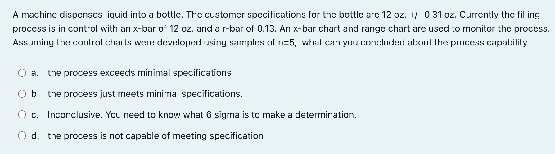 When using simple exponential smoothing with an