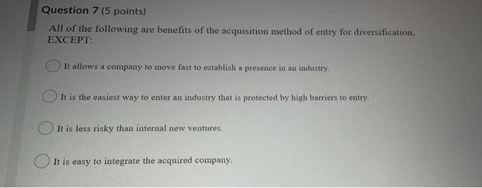 Question 2 (5 points) EPIC, an electronic medical