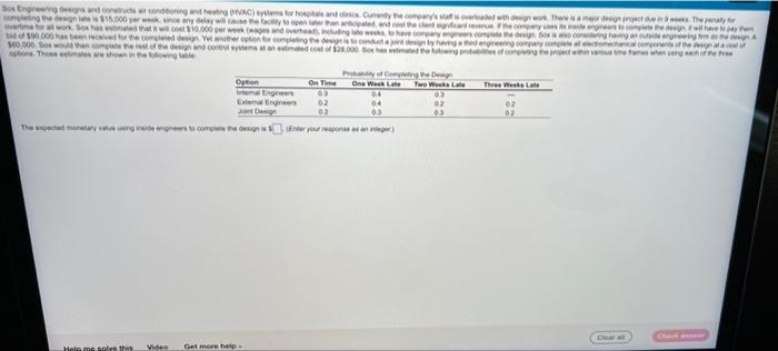 Sox Engineering designs and constructs air