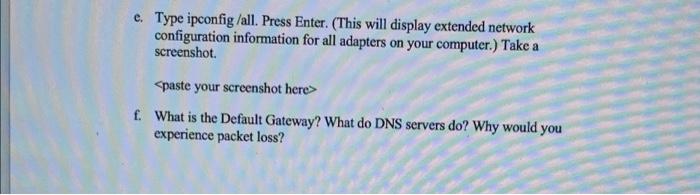 questions 1-4 including all letters please!