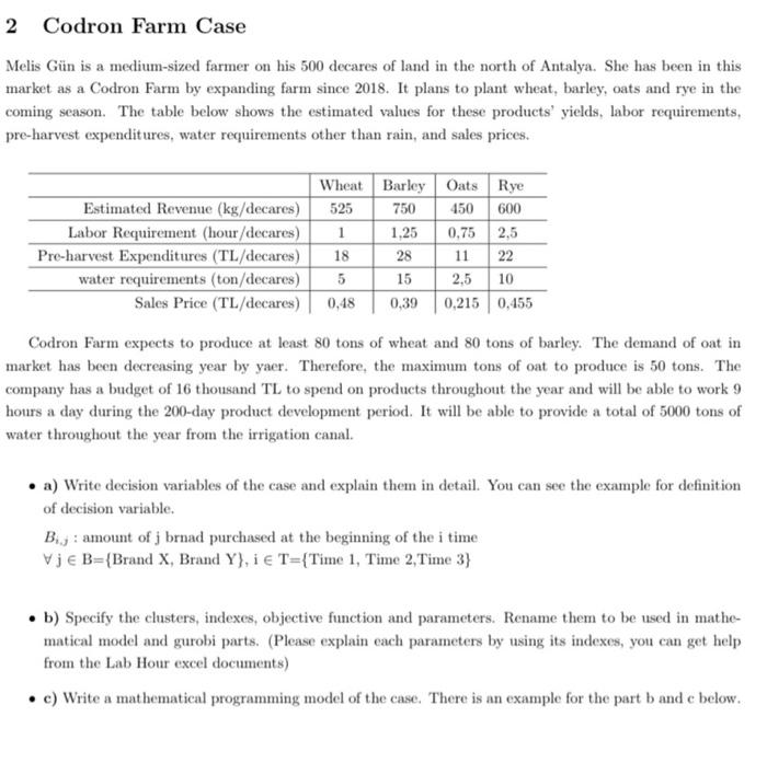 2 Codron Farm Case Melis Gn is a medium-sized
