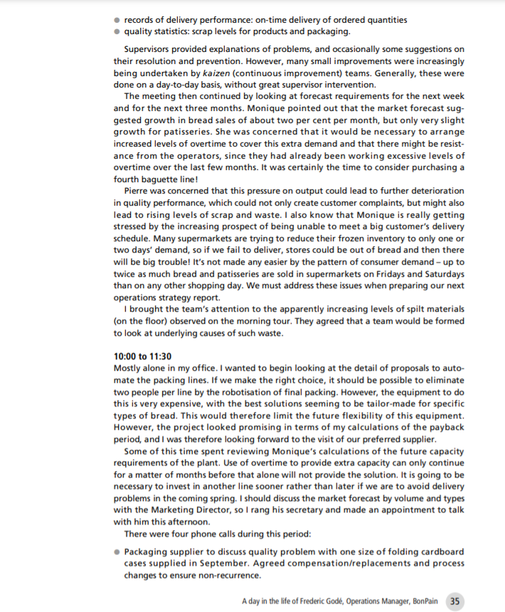 CASE 3 A day in the life of Frederic God,