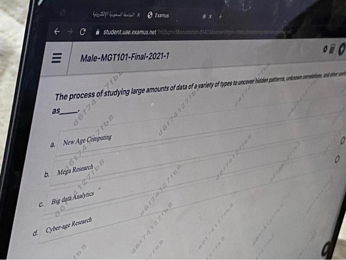 X 6 Examus f - C studentuae.examus.net?rdogn: