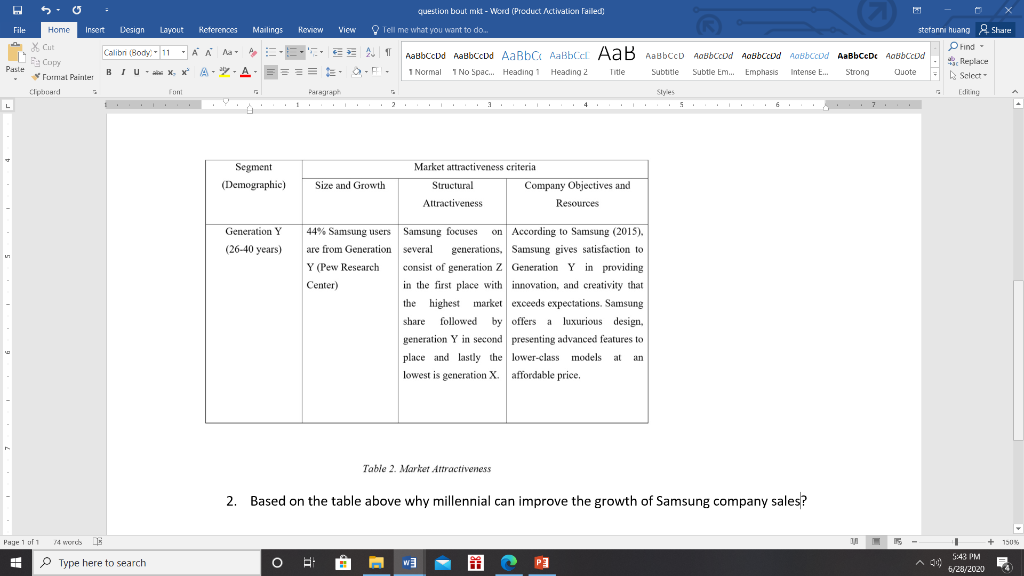 question bout mkt - Word Product Activation