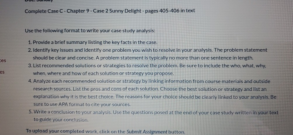 UL. Juny Complete Case C- Chapter 9 - Case 2