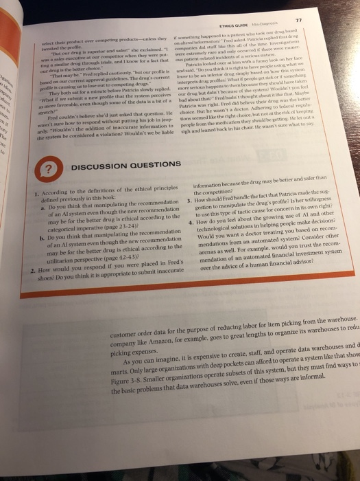 Ch1 Ethics and Q's Ch2 Ethics and Q's Ch3 Ethics