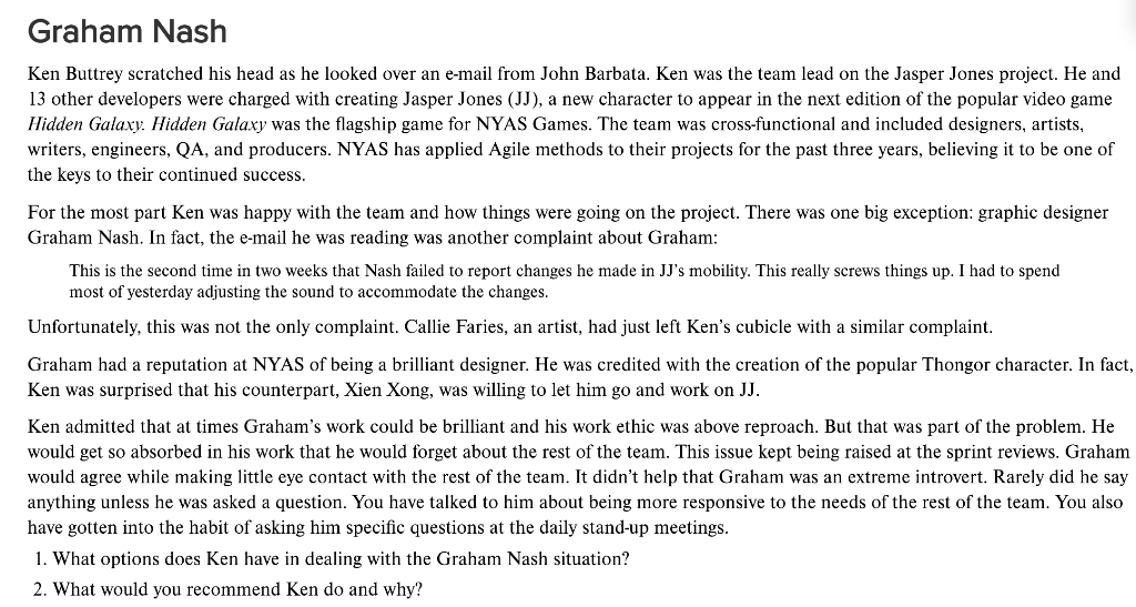 Graham Nash Ken Buttrey scratched his head as he