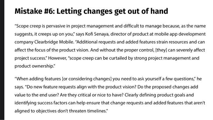 Read the case highlighted in the Activity, and