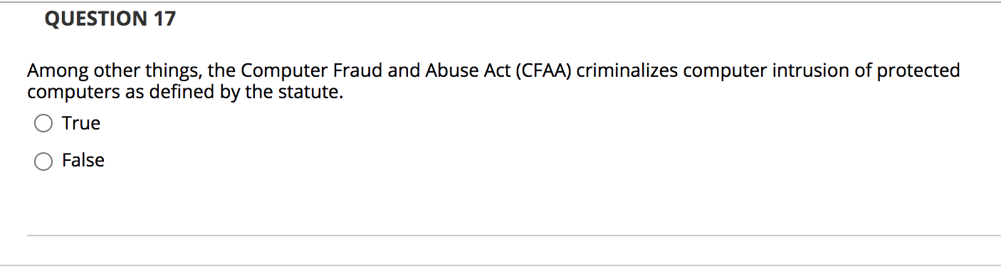 QUESTION 13 Courts cannot consider a matter