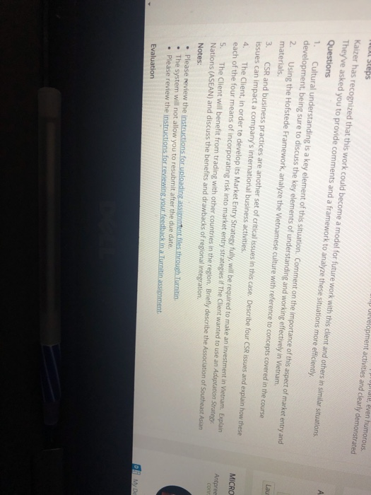 A Uevelopment activities and clearly demonstrated