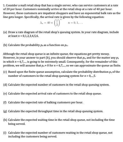 Operations Management - Please help with all