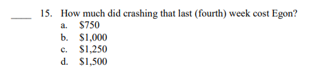 *Please SHOW work on how you got the answer