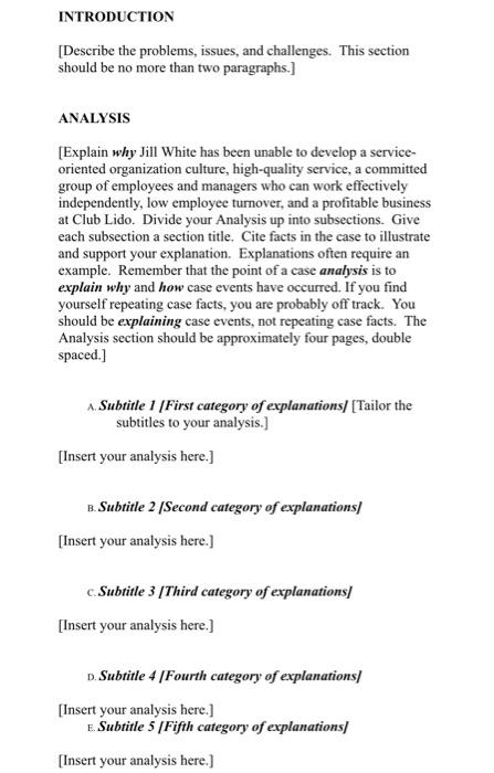 This is the case^ ^ Write 5 Analysis and 5