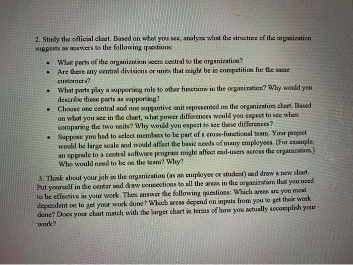 See the chart below and answer the questions