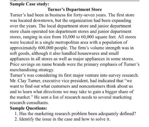 answer this in short simple sentense Sample Case