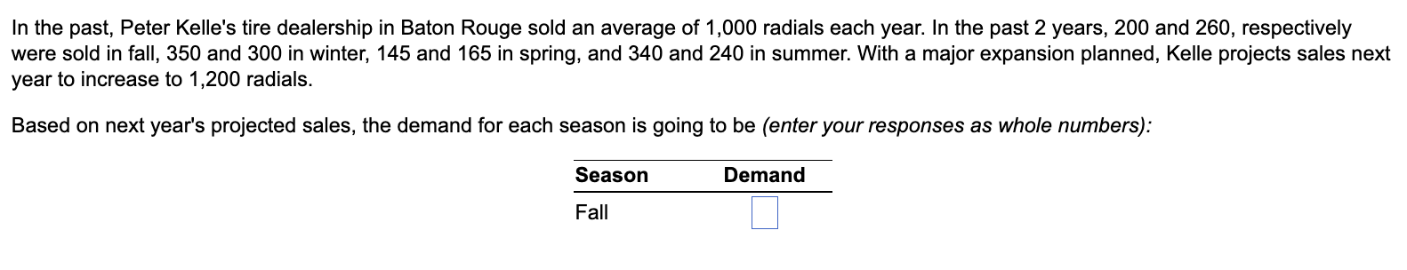 PLS ANSWER FALL, WINTER, SPRING SUMMER C421 In