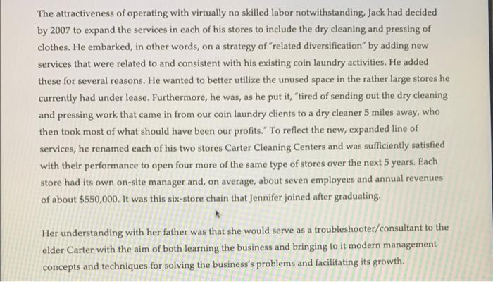 Read the Continuing Case at the end of Chapter 1