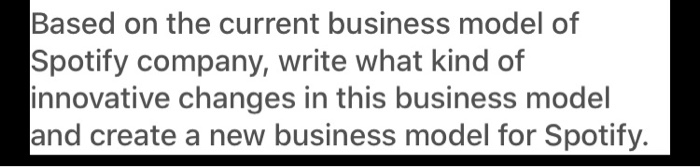 please use 4P model for business model. Based on