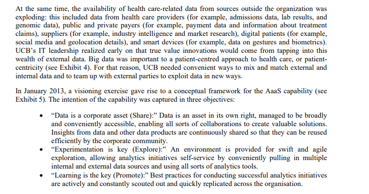 Instructions: Read UCB case study and answer the