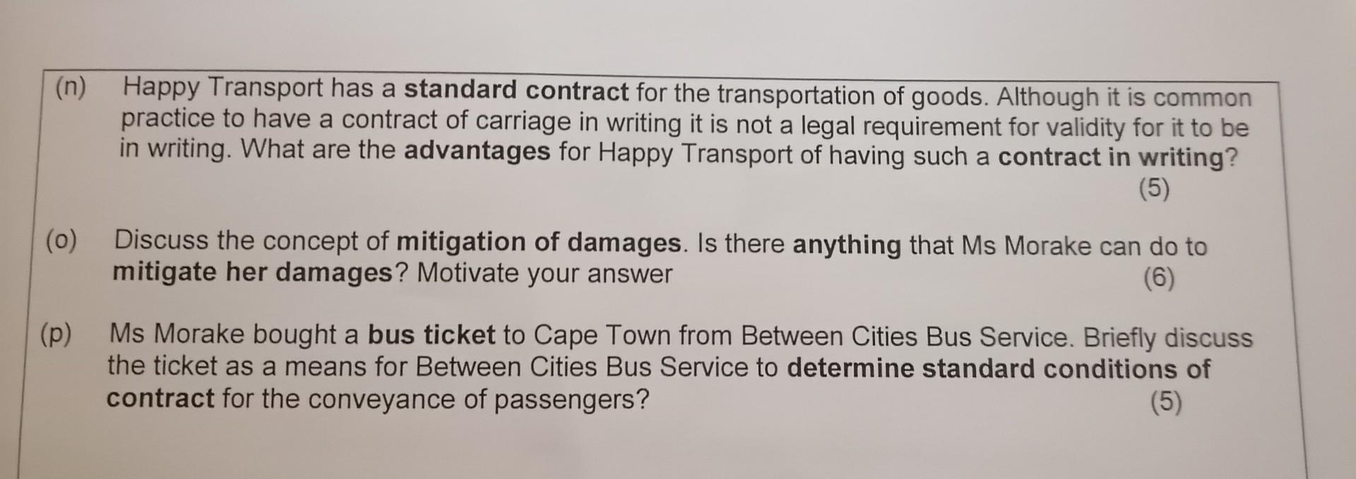 PART B - 70 MARKS NARRATIVE AND DESCRIPTIVE