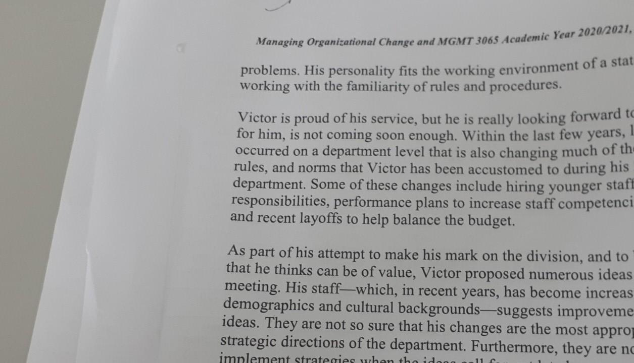 - Case Study: 40% ue Date: 18th April, 2021 @