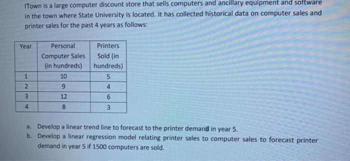 Can you not solve it in excel please ? :) ITown