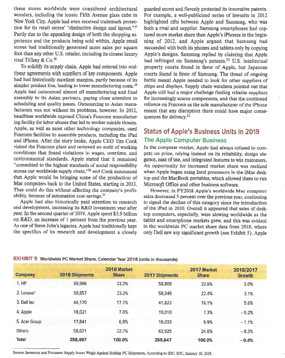 What are key forces in the general and industry