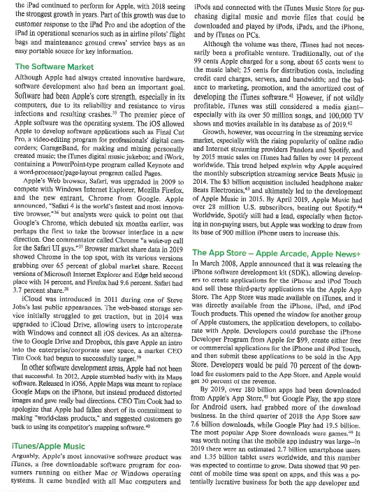 What are key forces in the general and industry