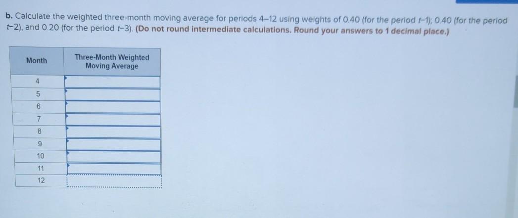 Your manager is trying to determine what