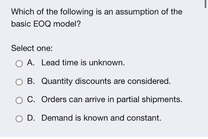 I am not sure whether the answer is C or D