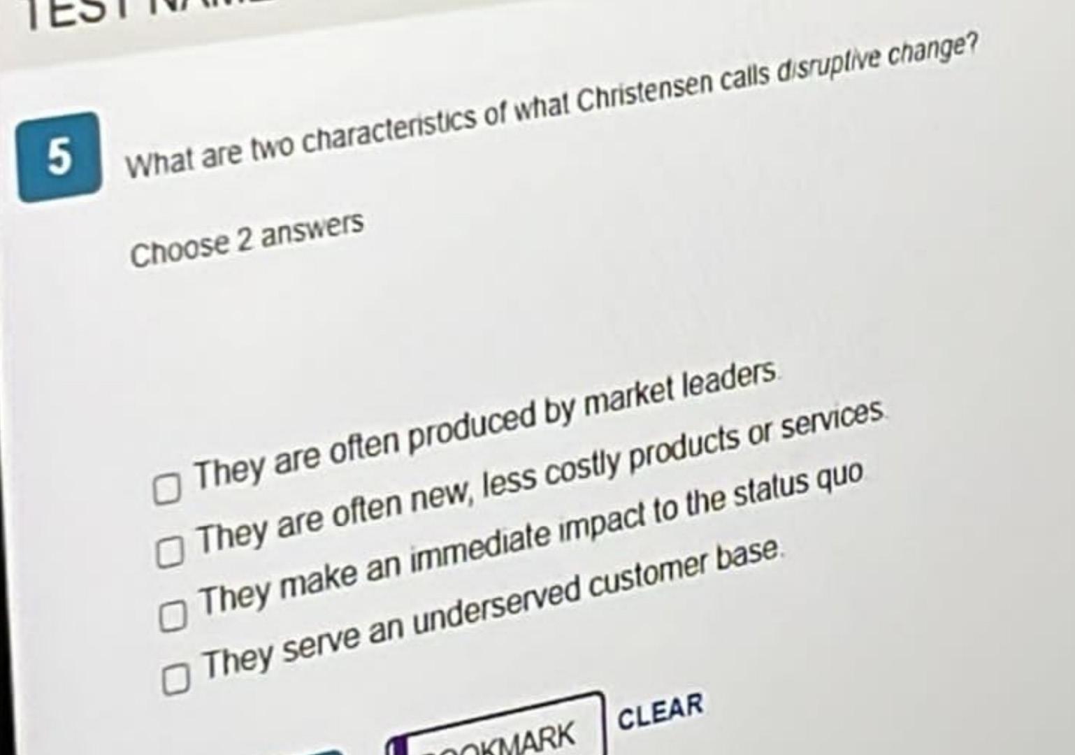 56 Need just answer no explanation needed please