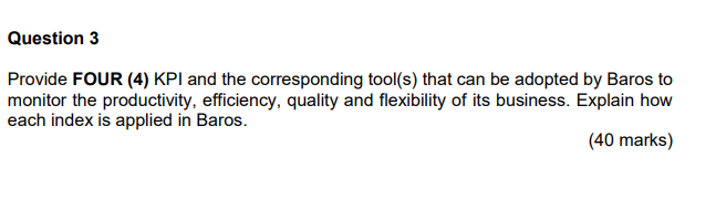 Please explain briefly .Thank you Question 3