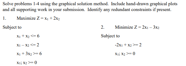 Solve using graphical method , do it on clean