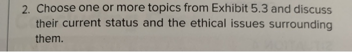 Chapter 4: Answer discussion questions 4 & 6 How