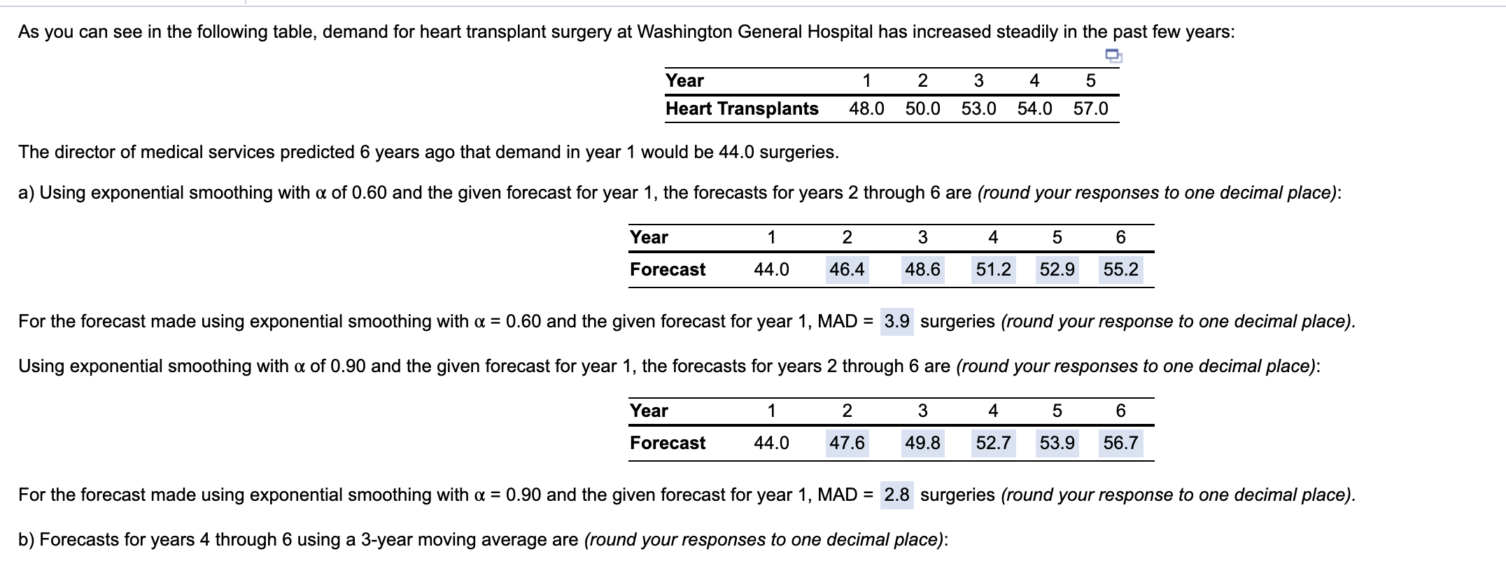 I need help with part C only, and with steps