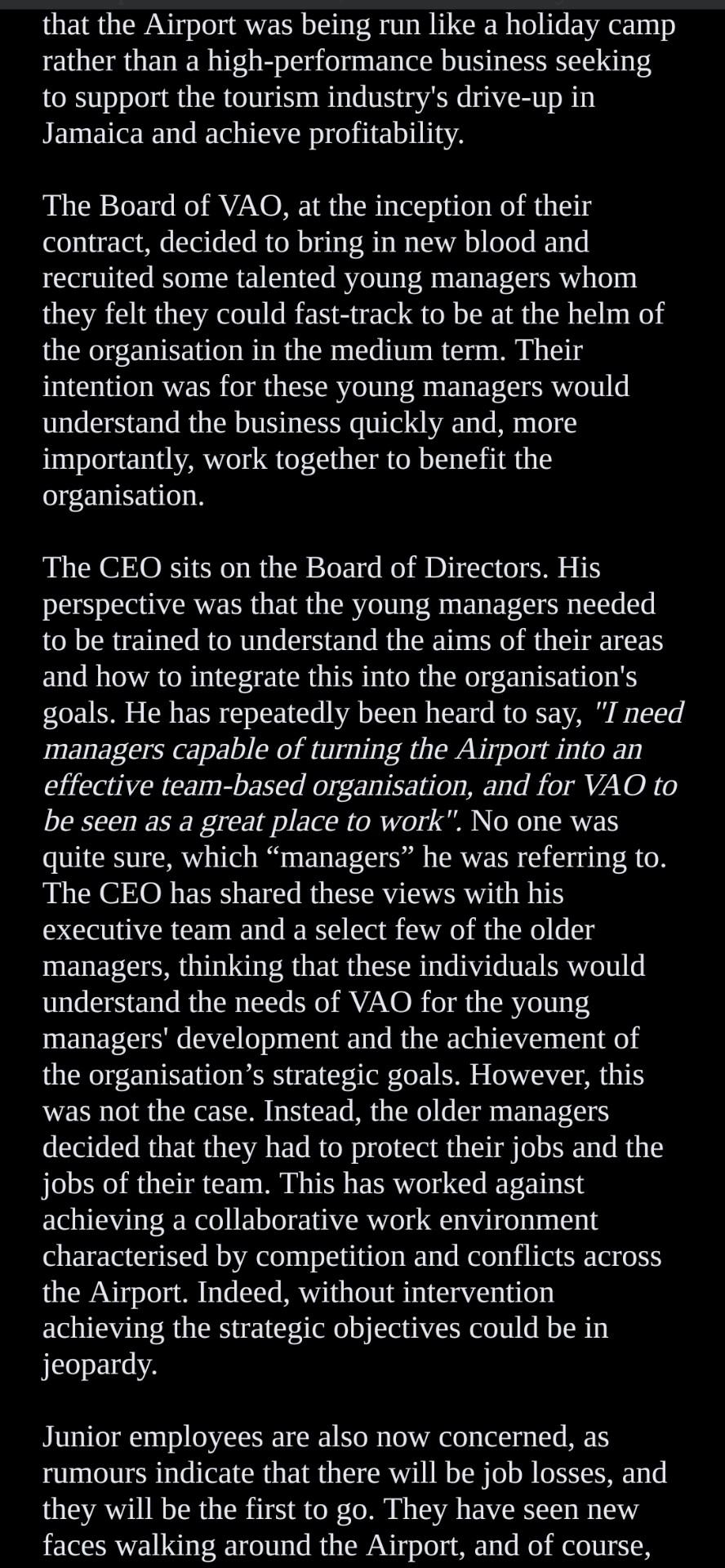 OD Final Assignment Versatility Airport