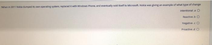 When in 2011 Nokia dumped its own operating