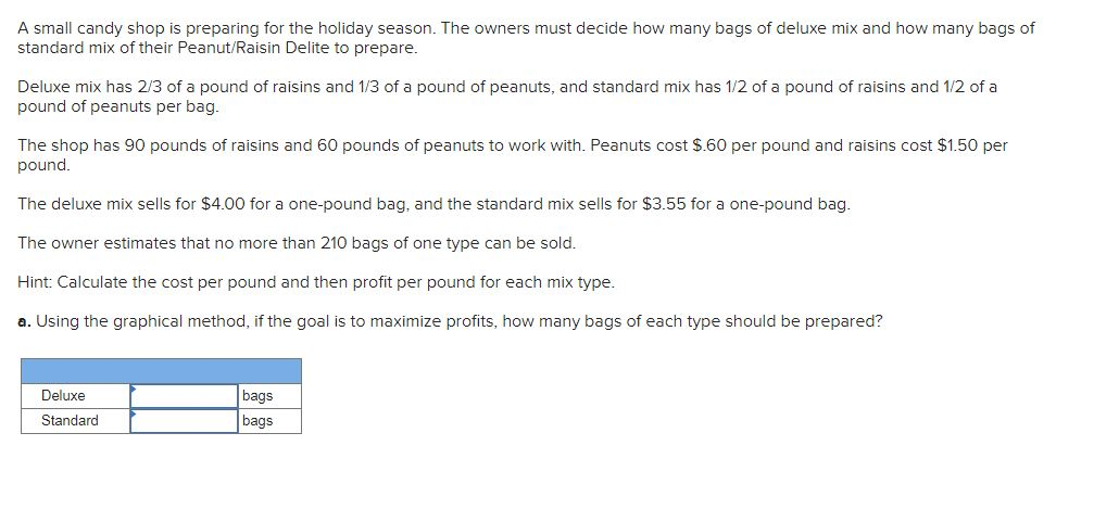 b . What is the expected profit? A small candy