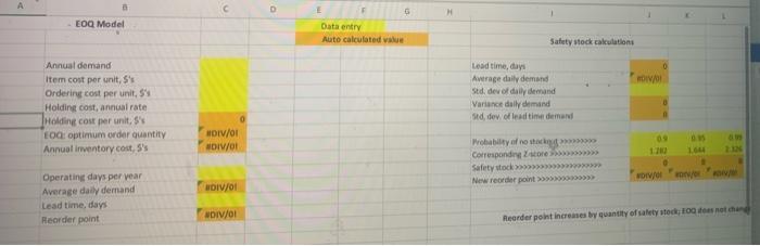 2. Using the information in the table above and