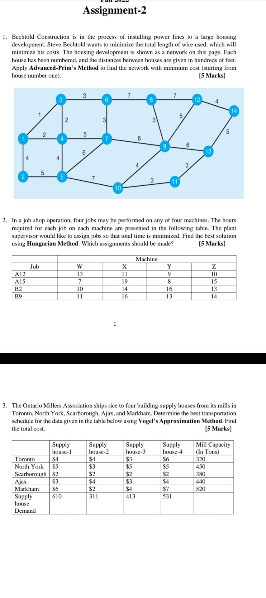 please solve these for me 1. Bechtold