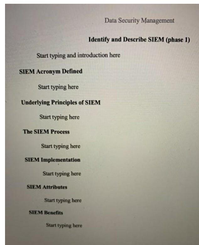 Data Security Management Five Best Practices