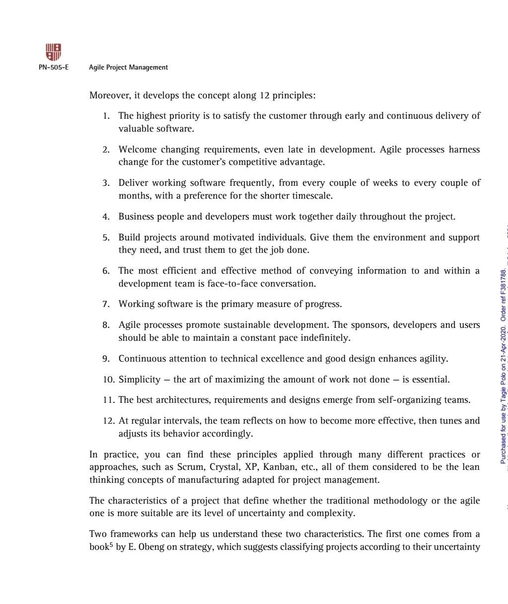 Case Study Ribera, J. (2018). Agile project