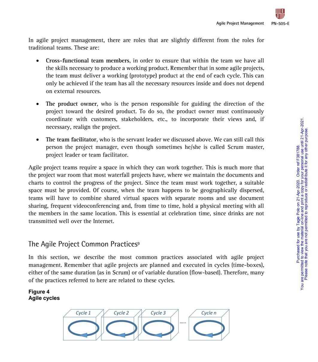 Case Study Ribera, J. (2018). Agile project