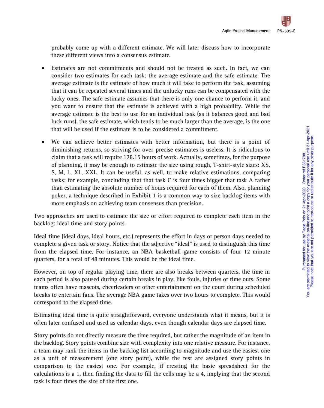 Case Study Ribera, J. (2018). Agile project