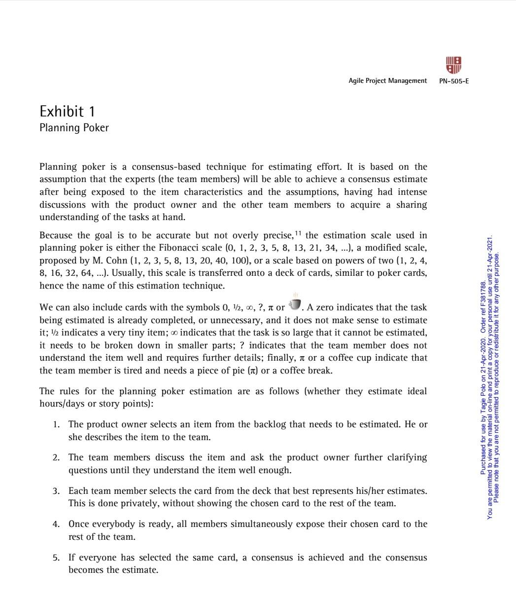 Case Study Ribera, J. (2018). Agile project