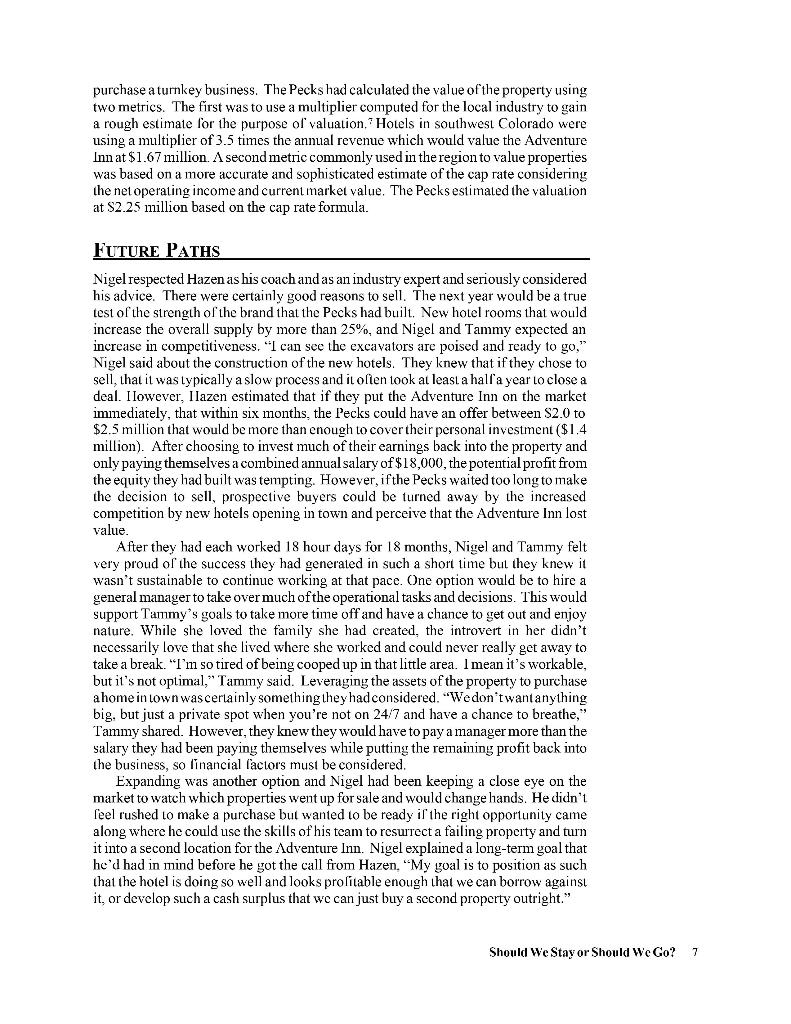 Basis below case , kindly answer ; Question to be