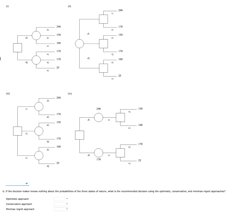 Problem 13-01 (Algorithmic) The following payoff