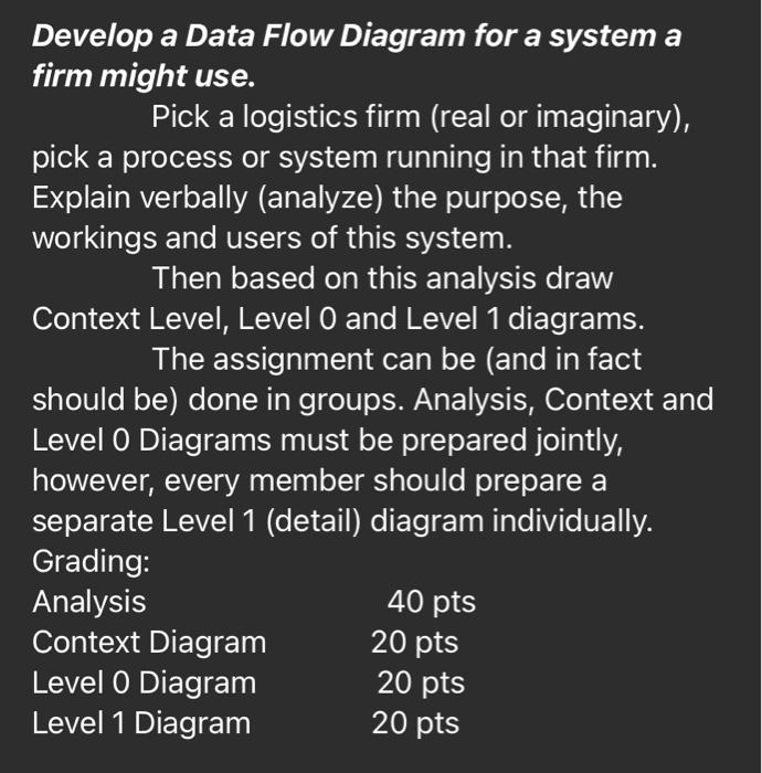 LOGISTIC INFORMATION SYSTEMS PLEASE DIFFERENT