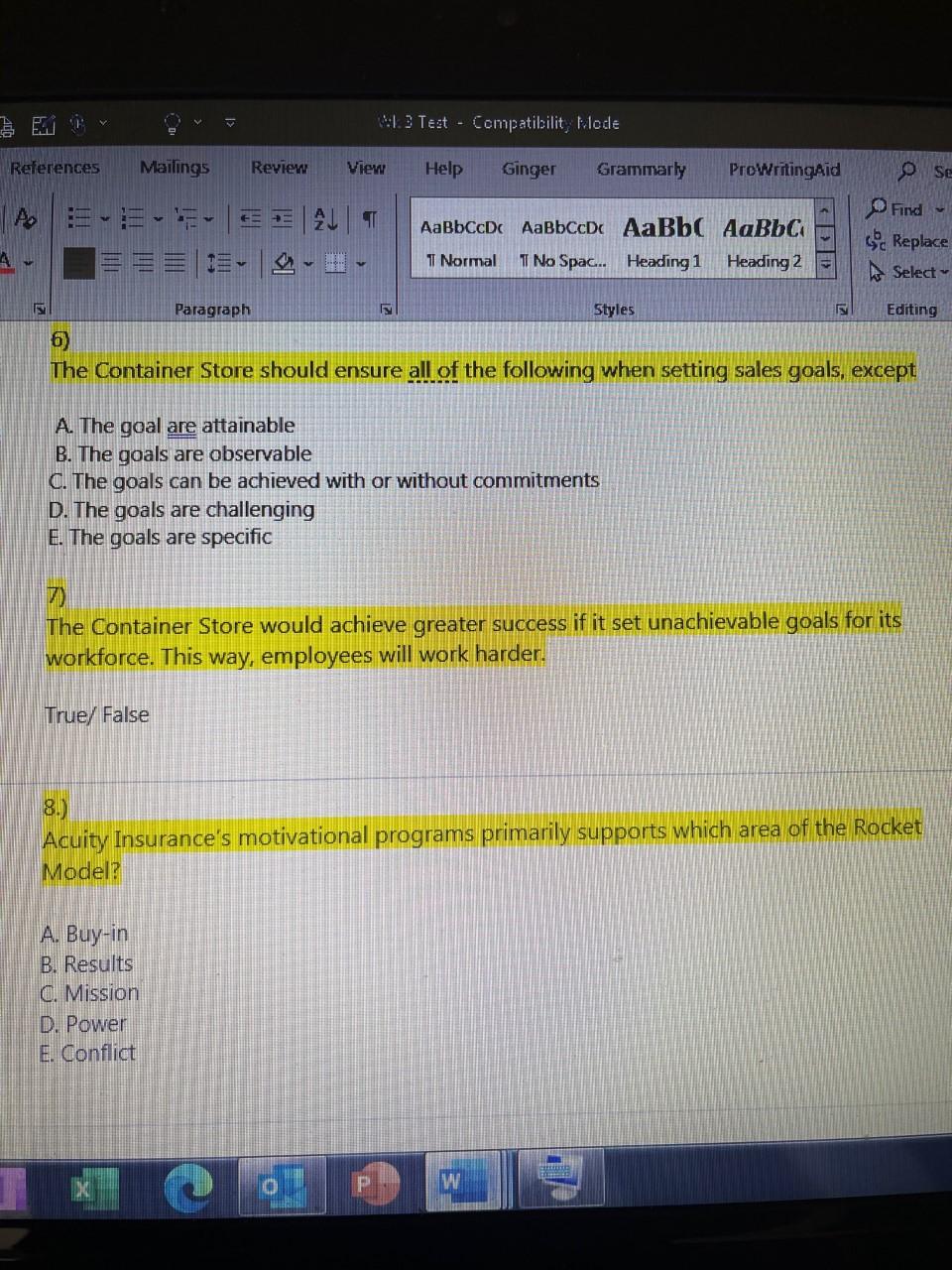 Test - Compatibility Mode References Mailings