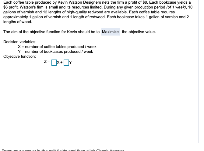 fo Each coffee table produced by Kevin Watson